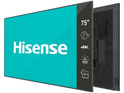 Obrázek Hisense 75DM66D, 75” 4K UHD IPS Digital Signage Display - 24/7 Operation