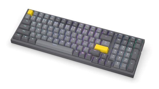 Obrázek Endorfy herní klávesnice Celeris 1800, bezdrátová, yellow switch, mechanická, CZ layout, RGB