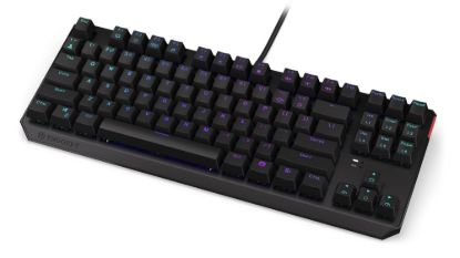 Obrázek Endorfy herní klávesnice Thock TKL Red / drátová / USB / red switch / mechanická / CZ layout / černá RGB