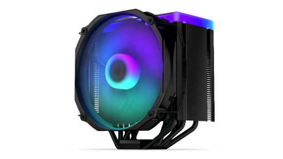Obrázek Endorfy chladič CPU Fortis 5 Black ARGB, 140mm fan, PWM, LGA1851, AM5