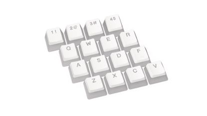 Obrázek Endorfy klávesy PBT Pudding OWH Double shot, bílá