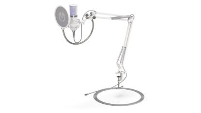 Obrázek Endorfy mikrofon Solum Streaming OWH (SM950)/ streamovací / nastavitelné rameno / pop-up filtr / USB