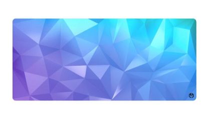 Obrázek Endorfy Podložka pod myš Crystal Blue XL, 90 x 40 cm, Voděodolná, Modrá