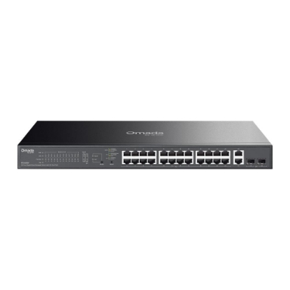 Obrázek TP-Link OMADA switch ES228GP (26xGbE,2xSFP,24xPoE+,250W)