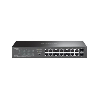Zobrazit detail produktu - TP-Link OMADA switch ES220GP (18xGbE,2xSFP,16xPoE+,150W) Obrázek TP-Link OMADA switch ES220GP (18xGbE,2xSFP,16xPoE+,150W)