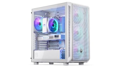 Obrázek Endorfy skříň Arx 700 ARGB / ATX / 4x 140 ARGB fan (až 8 fans) / 2x USB / USB-C / mesh p. / tvrzené sklo / bílá