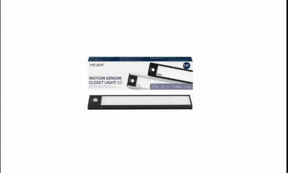 Obrázek Yeelight Motion Sensor Closet Light A20-black,  4000K (studená bílá)
