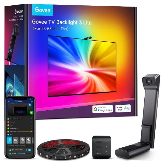 Obrázek BAZAR - Govee TV Backlight 3 Lite TV 55-65" SMART LED podsvícení RGBIC - promáčklý obal