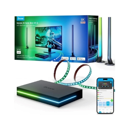 Obrázek Govee AI Sync Box Kit 2 Smart sada PC osvětlení 27-34" + LED panely