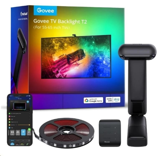 Obrázek Govee DreamView T2 DUAL TV 55-65" SMART LED podsvícení RGBIC
