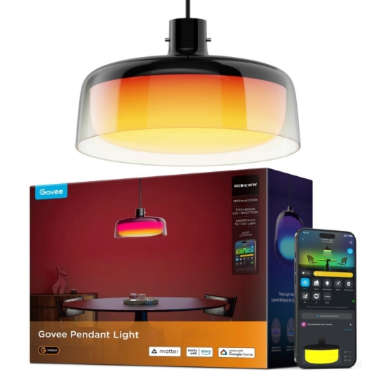Obrázek Govee Pendant Light RGBICWW závěsná lampa Matter