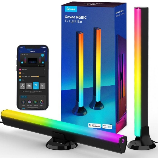 Obrázek Govee SMART LED RGBIC Panel 38cm pro TV 43-75" - 2ks