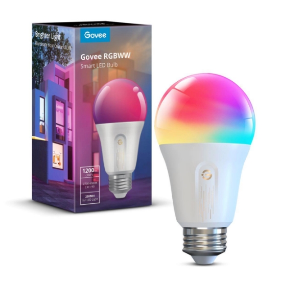 Obrázek Govee Smart žárovka RGBWW 12W-85W 1200lm E27 Long Life