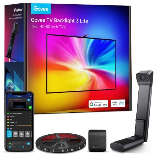 Obrázek Govee TV Backlight 3 Lite  TV 40-50" SMART LED podsvícení RGBIC