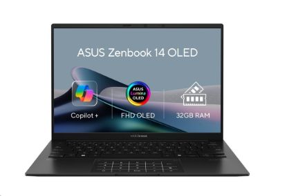 Obrázek ASUS NTB Zenbook 14 (UM3406GA-OLED038X), Ryzen AI 7 445, 14" 1920 x 1200, 32GB, 1TB SSD, Radeon, W11 Pro
