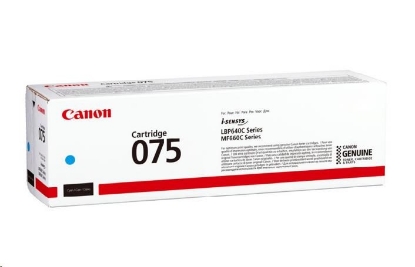 Obrázek Canon TONER 075 BK černá pro i-SENSYS LBP646Cdw, LBP647Cdw, MF664Cdw, MF667Cdw (1400 str.)
