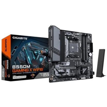 Obrázek GIGABYTE MB Sc AM4 B550M GAMING X WIFI6, AMD B550, 1xHDMI, 1xDP, 4xDDR, mATX