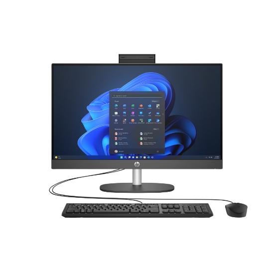 Obrázek HP AiO ProOne 245G10 23.8 IPS NT R5 7520U,16GB, 512GB M.2 NVMe, WiFi 6 + BT, usb kláv. a myš, Win11Pro