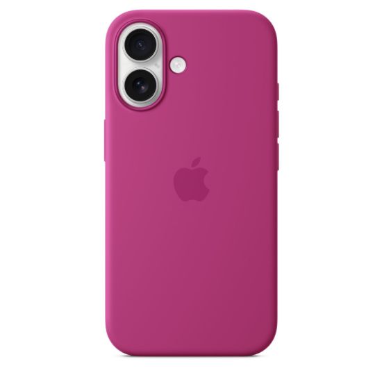 Obrázek APPLE iPhone 16 Silicone Case with MagSafe - Fuchsia
