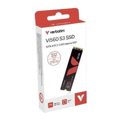 Obrázek VERBATIM SSD Vi560 S3 M.2 512GB SATA III, W 520/ R 480MB/s
