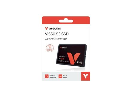 Obrázek VERBATIM SSD Vi550 S3 512GB SATA III, 2.5” W 535/ R 560 MB/s