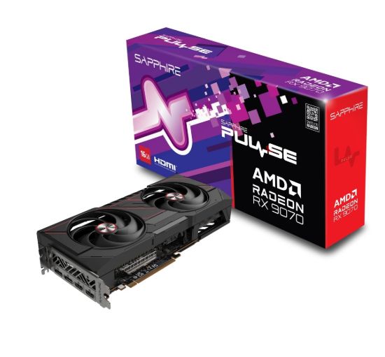 Obrázek VGA SAPPHIRE PULSE AMD Radeon RX 9070 16GB