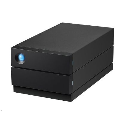 Obrázek LaCie HDD Externí 2big Dock RAID 3.5" 8TB - USB 3.2 Gen2 Type C, Černá