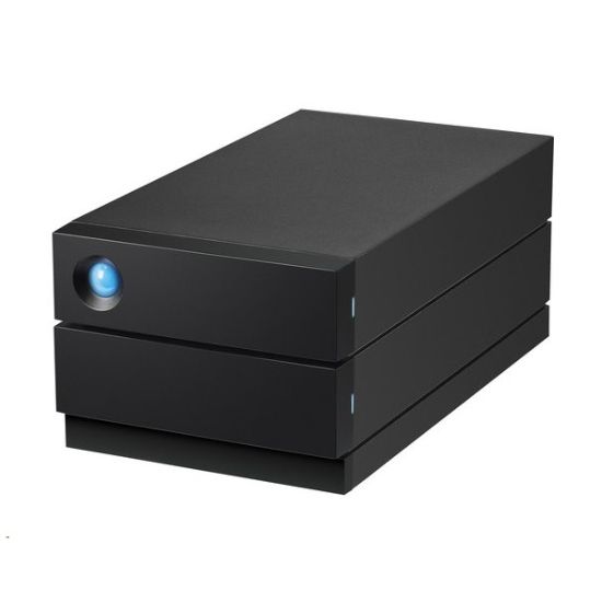Obrázek LaCie HDD Externí 2big Dock RAID 3.5" 8TB - USB 3.2 Gen2 Type C, Černá