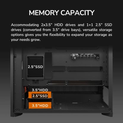 Obrázek COUGAR PC skříň AIRFACE 180 PC Case, Mid Tower, Black