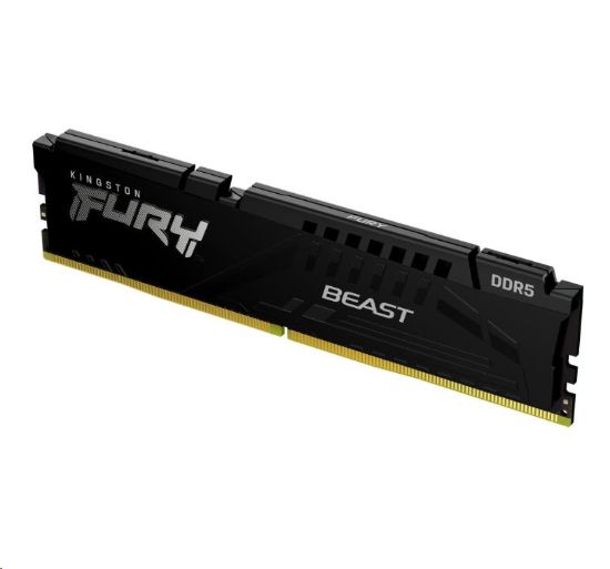 Obrázek KINGSTON DIMM DDR5 32GB 5200MT/s CL40 FURY Beast Černá