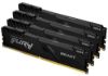 Obrázek KINGSTON DIMM DDR4 128 GB (Kit of 4) 3200MT/ s CL16 FURY Beast Černá