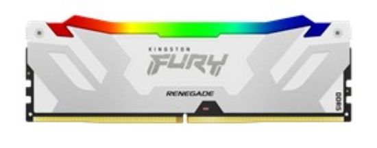 Obrázek KINGSTON DIMM DDR5 16GB 7200MT/s CL38 FURY Renegade Bílá RGB XMP