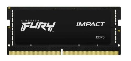 Obrázek KINGSTON SODIMM DDR5 16GB 6400MT/s CL38 FURY Impact XMP
