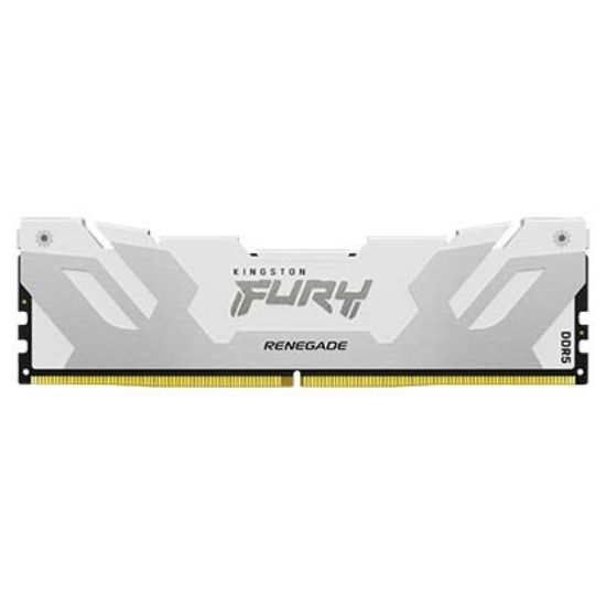 Obrázek KINGSTON DIMM DDR5 16GB 7600MT/s CL38 FURY Renegade White XMP