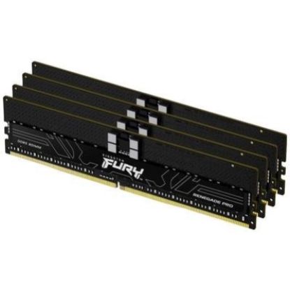 Obrázek KINGSTON DIMM DDR5 128 GB (Kit of 4) 6400MT/ s CL32 ECC 2Rx8 FURY Renegade Pro EXPO