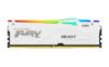 Obrázek KINGSTON DIMM DDR5 16 GB 6000MT/ s CL30 Non- ECC FURY Beast RGB EXPO, Bílá