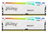 Obrázek KINGSTON DIMM DDR5 64 GB (Kit of 2) 6000MT/ s CL30 Non- ECC FURY Beast RGB EXPO, Bílá