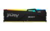 Obrázek KINGSTON DIMM DDR5 16 GB 6400MT/ s CL32 Non- ECC FURY Beast RGB EXPO, Černá