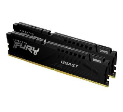 Obrázek KINGSTON DIMM DDR5 32 GB (Kit of 2) 6000MT/ s CL36 FURY Beast Černá EXPO