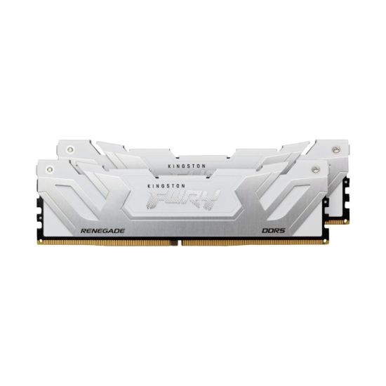 Obrázek KINGSTON CUDIMM DDR5 48GB (Kit of 2) 8400MT/s CL40 FURY Renegade White XMP