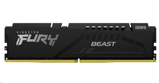 Obrázek KINGSTON DIMM DDR5 64GB 5600MT/s CL40 FURY Beast Černá
