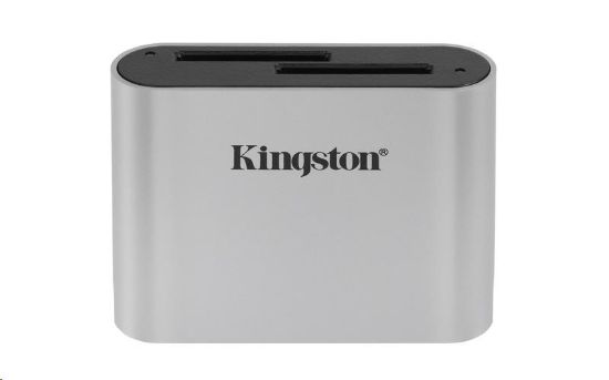 Obrázek Kingston čtečka karet, USB3.2 Gen1 Workflow Dual-Slot SDHC/SDXC UHS-II Card Reader