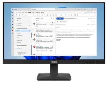 Obrázek LENOVO LCD S24- 4e - 23.8", IPS, 16: 9, 1920x1080, 100Hz, 250cd/ m2, 1300: 1, 4ms(GtG), VGA, HDMI