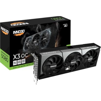 Obrázek INNO3D GeForce RTX 5080 X3 16GB GDDR7 DLSS4