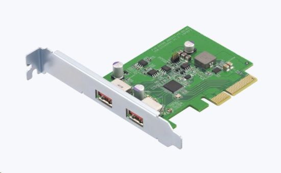 Obrázek QNAP QXP-10G2U3A rozšiřující karta 2x USB 3.2gen2 pro PC i NAS