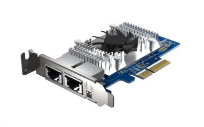 Obrázek QNAP QXG-10G2T-X710 rozšiřující karta 2x 10GBASE-T pro PC i NAS