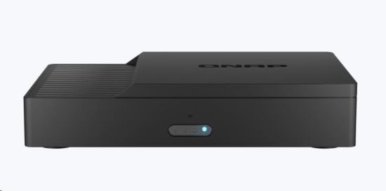 Obrázek QNAP KoiBox-100W (2C/Celeron6305,1,8GHz/4GBRAM/1xSATA/1x1GbE/WiFi6/1xHDMI/4xUSB3.2)