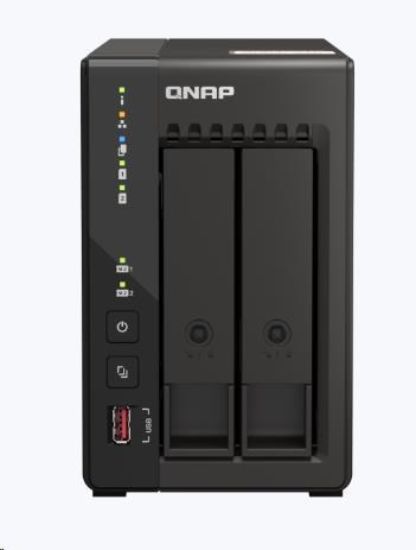 Obrázek QNAP QVP-21C (4C/CeleronJ6412/2,6GHz/8GBRAM/2xSATA/2xM.2/2xUSB2.0/2xUSB3.2/2x2,5GbE/2xHDMI)