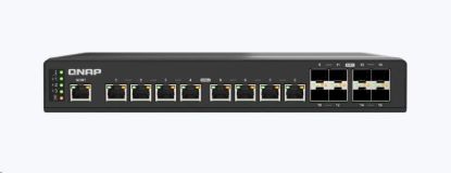 Obrázek QNAP switch QSW-IM3216-8S8T (8xSFP+,8x10GbE,IP20,fanless)