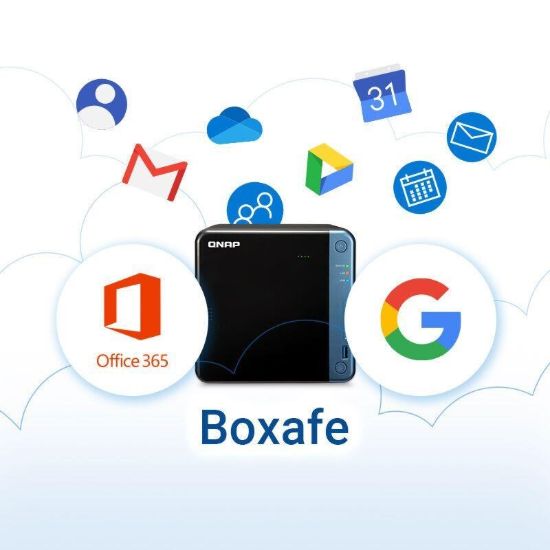 Obrázek QNAP LS-BOXAFE-M365-100USER-1Y elektronická licence Boxafe Microsoft 365 - 100 uživatelů, 1 rok